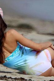 Sexy Celeb Kendall Jenner In Bikini 10