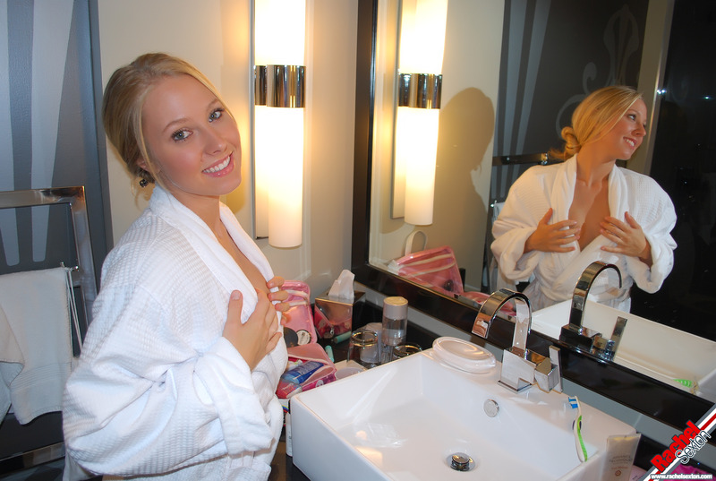 Rachel Getting Ready In The Bathroom 01