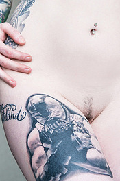 Horny Tattooed Babe 18