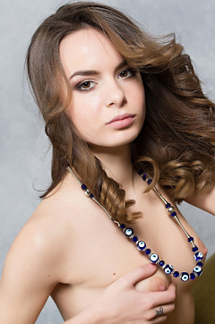 Lovely Amy Strips To Naked